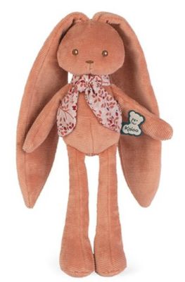 KALOO - PELUCHE PANTIN LAPIN TERRACOTTA - UN MONDE RIGOLO